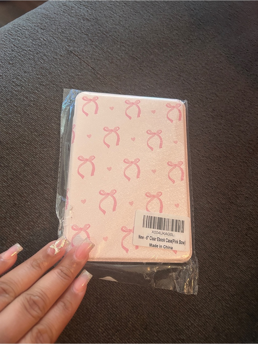 Amazon Pink Bow Pattern E-Reader / Tablet Case